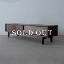 アウトレット家具の［現品SALE］デルタ TVボード 150 クルミ : ダーク 売り切れ