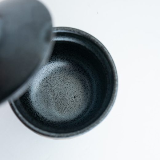 【WEB限定】茶流し8cm蓋付き壺 -器市-