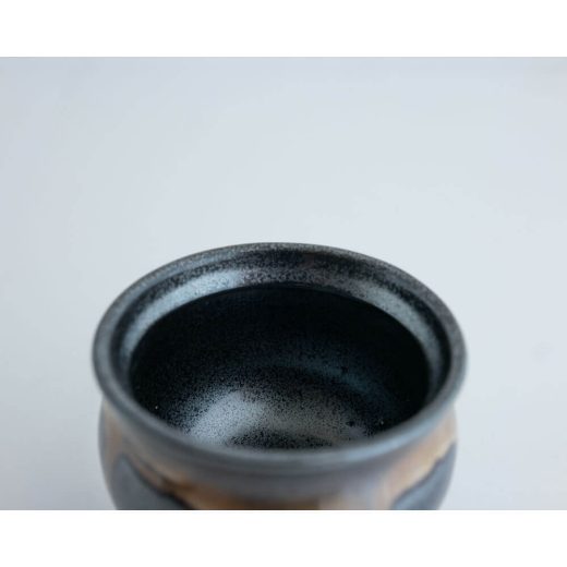 【WEB限定】茶流し8cm蓋付き壺 -器市-