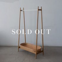 ［現品SALE］Hanger Rack LAPTE（ラプテ）M OAK - WH 売り切れ