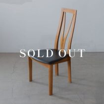 ［アップサイクル品］日進木工 ハイバックチェア ナラ材 - ウレタン塗装 WOC-136 売り切れ