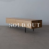 アウトレット家具の［数量限定］YLEVYYS テレビボード 140 ナラ - オイル 売り切れ