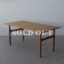 アウトレット家具の［現品SALE］EDDA LDテーブル W160 チーク・アカシア - オイル仕上げ 売り切れ