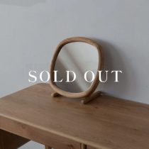 ［現品SALE］LIETO リエートⅡ ミラー32 オーク材 - ウレタン仕上げ 売り切れ