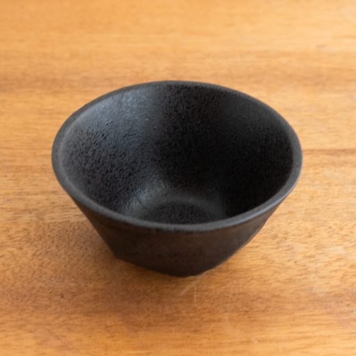 【WEB限定】黒いぶし3.5寸深鉢 -器市-