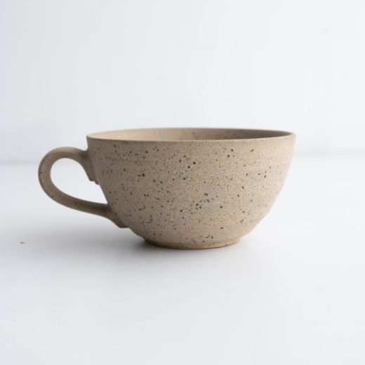 【WEB限定】茶粉引 土物スープカップ -器市-
