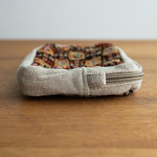 ヴィンテージ刺繍ポーチ L -Circus Parade-