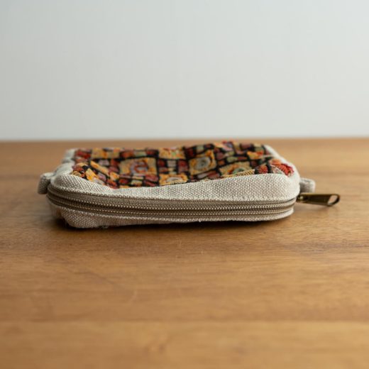 ヴィンテージ刺繍ポーチ L -Circus Parade-