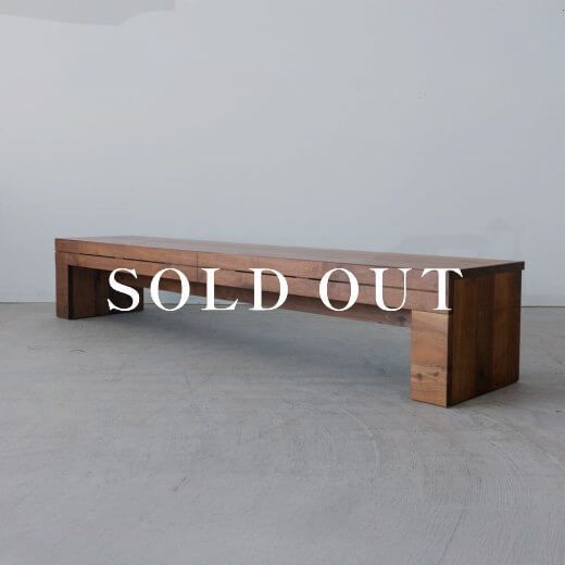 アウトレット家具の［B品］デュオ テレビボード 200 ウォールナット材 - オイル 売り切れ