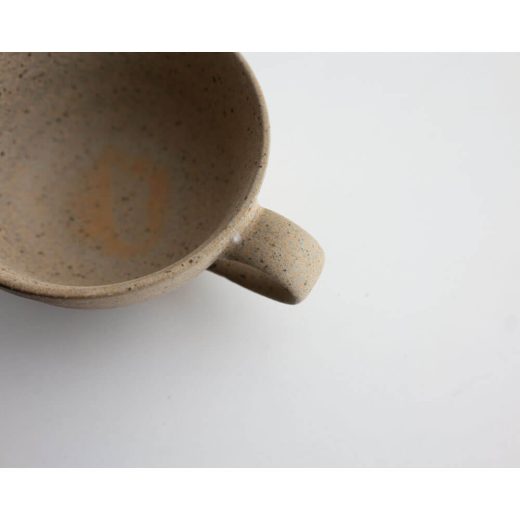 【WEB限定】茶粉引 土物スープカップ -器市-