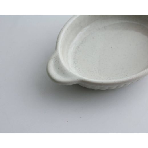 【WEB限定】22cm船形グラタン WH -器市-