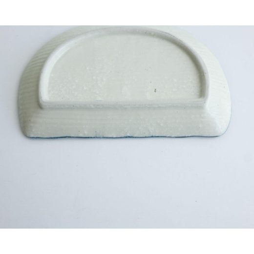 【WEB限定】青海波 半月焼物皿 -器市-