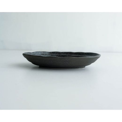 【WEB限定】悠々黒鉄 ロクベ小判鉢 -器市-