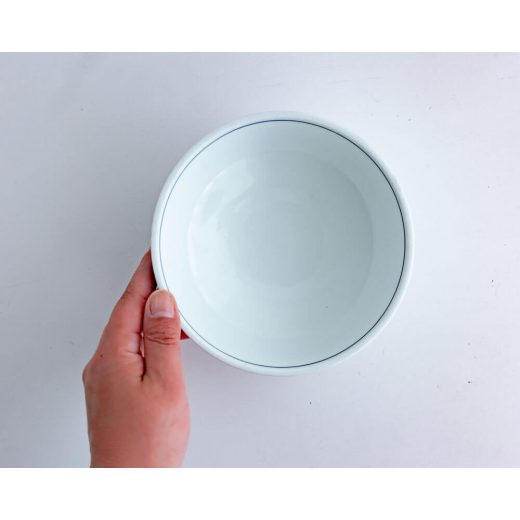 【WEB限定】箔押小紋 高台中鉢 青 -器市-