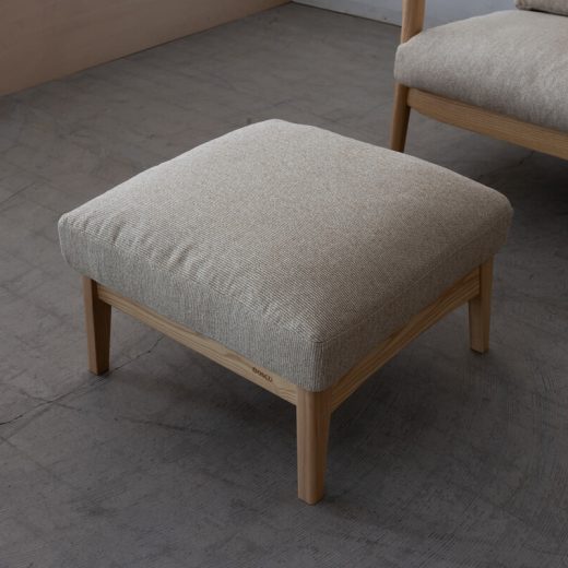 アウトレット家具の［現品SALE］BOSCO スツール（NA）K1 ホワイトアッシュ材 / オイル仕上げ