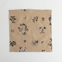 野小花 刺繍ハンカチ (BE)