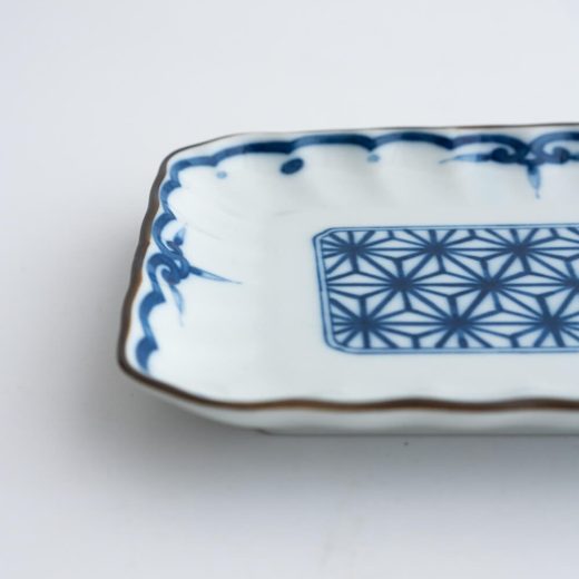 【WEB限定】吉祥小紋 菊型焼物皿 -器市-