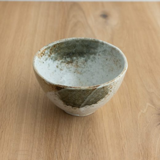 雪志野 手捻り姫丼 -器市-