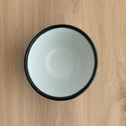 水彩 青 手捻り姫丼 -器市-