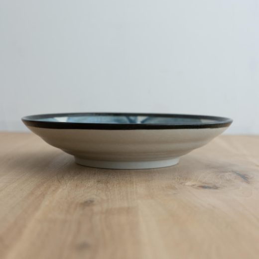 【WEB限定】水彩 青 7.5麺皿 -器市-