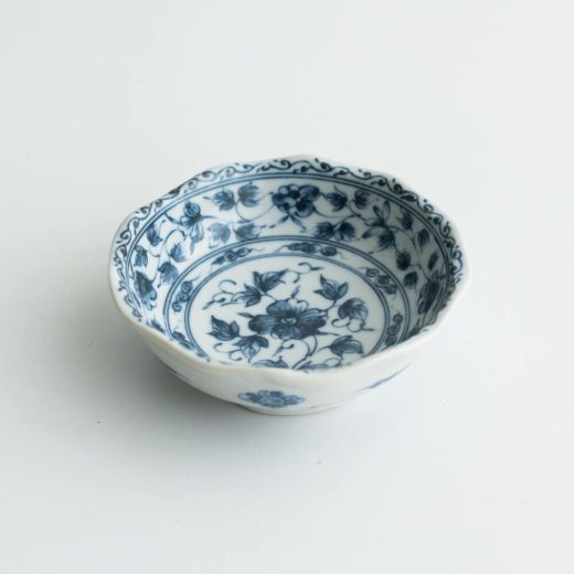 【WEB限定】京唐草 波型3.8鉢 -器市-