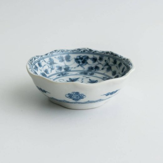 【WEB限定】京唐草 波型3.8鉢 -器市-
