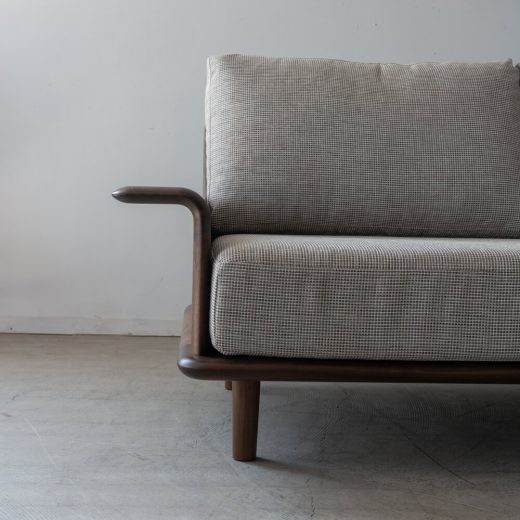 ［シラカワ家具アウトレット］TRESRAPT (トレスラプト)  2Pソファ＋シェーズロング ウォールナット SL-BW5622TG シャームPU SL-BW5620R TG SL-BW5622TG