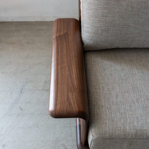 ［シラカワ家具アウトレット］TRESRAPT (トレスラプト)  2Pソファ＋シェーズロング ウォールナット SL-BW5622TG シャームPU SL-BW5620R TG SL-BW5622TG