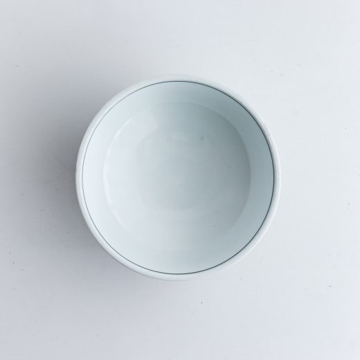 【WEB限定】箔押小紋 高台中鉢 青 -器市-