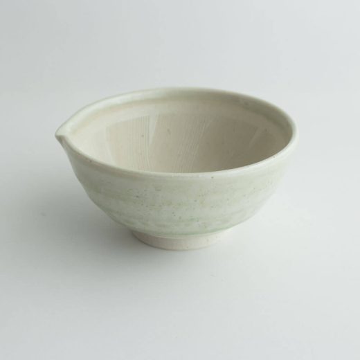15.5cm 白 片口丸すり鉢 -器市-