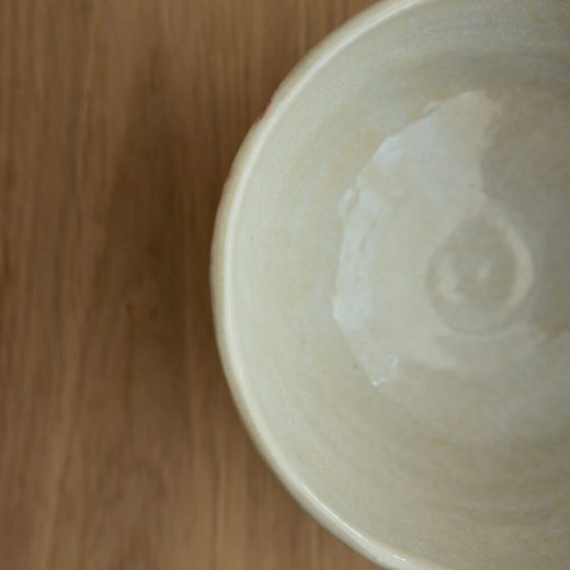 【WEB限定】 琉球ぼかしドット茶碗 M 赤 -器市-