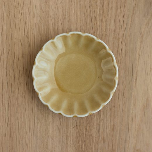 【WEB限定】花型豆皿 クリアカラー -器市-