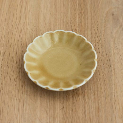 【WEB限定】花型豆皿 クリアカラー -器市-