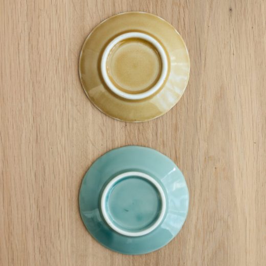 【WEB限定】花型豆皿 クリアカラー -器市-