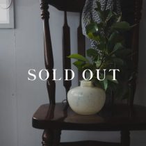 ミルキーガラス フラワーベース (ワイド) クリーム 売り切れ