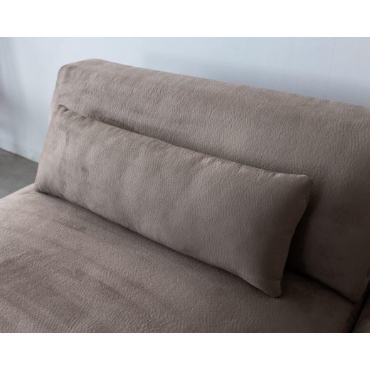 ［現品SALE］THEO テオソファ 1P+オットマン 張地 / サンドベージュ（BE）