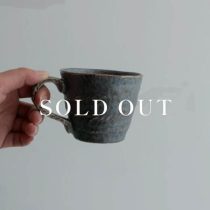 アウトレット食器(器市)の結晶いぶし 縄手マグ 売り切れ