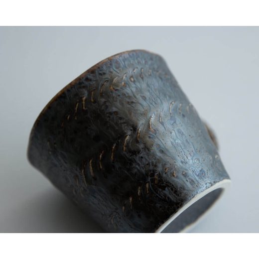 【WEB限定】結晶いぶし 縄手マグ -器市-