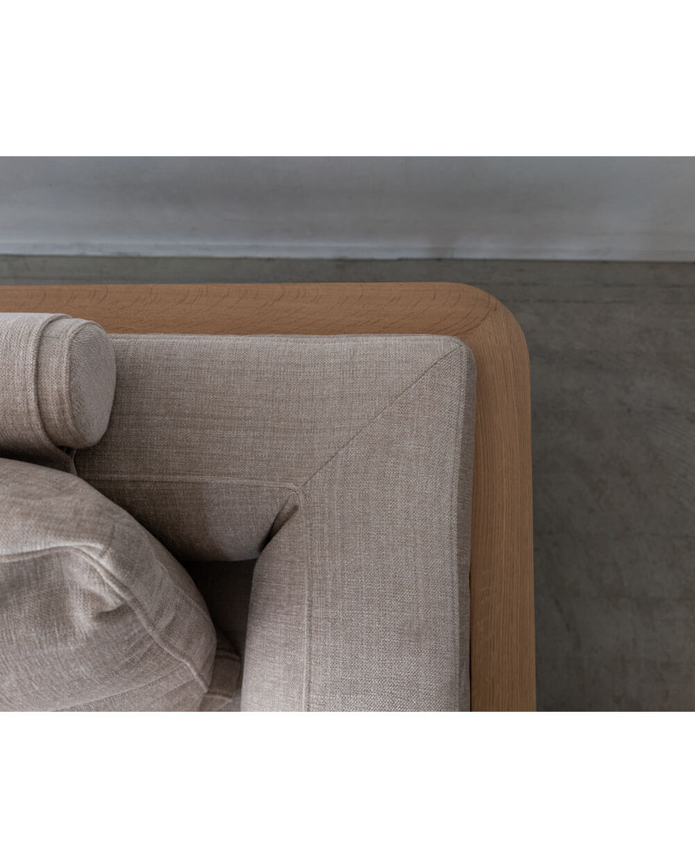 ［飛騨産業アウトレット］静穏 カウチソファ3点セット ホワイトオーク / 張地テソドBE