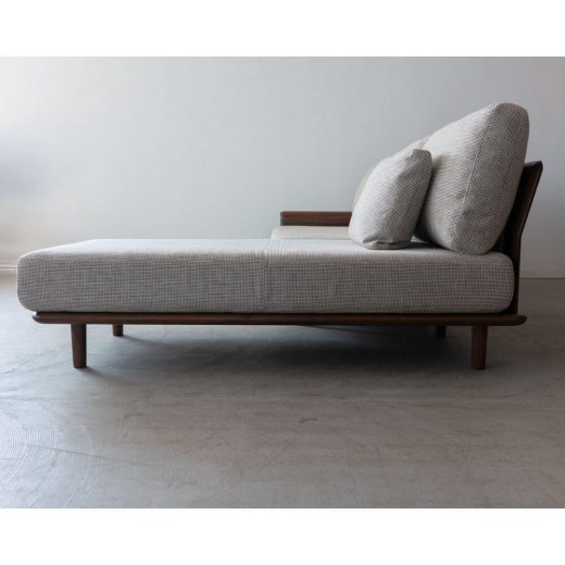 ［シラカワ家具アウトレット］TRESRAPT (トレスラプト)  2Pソファ＋シェーズロング ウォールナット SL-BW5622TG シャームPU SL-BW5620R TG SL-BW5622TG