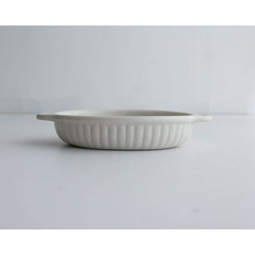 【WEB限定】22cm船形グラタン WH -器市-