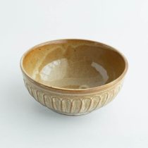 アウトレット食器（器市）のMINO 削ぎ 5寸ボウル (大) アイボリー