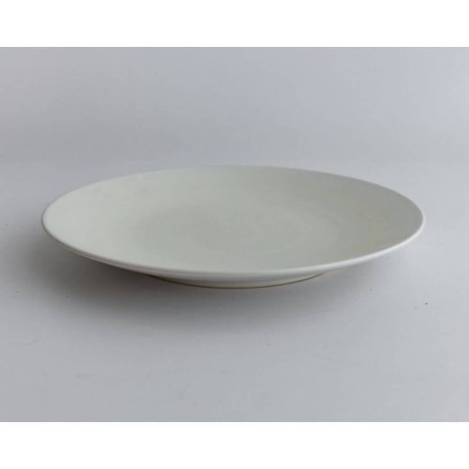 【WEB限定】白マット24.5cmメタ皿 -器市-