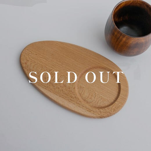 オークヴィレッジ 森のしずくコースター［ニレ］売り切れ