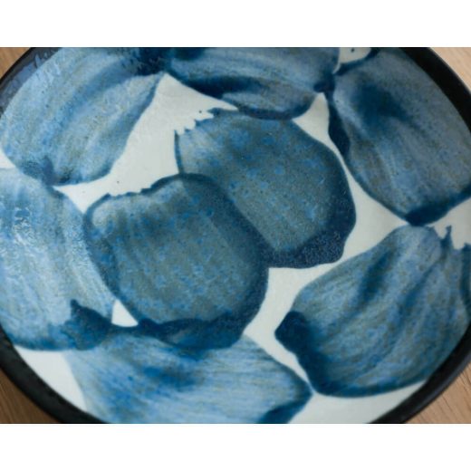 【WEB限定】水彩 青 7.5麺皿 -器市-