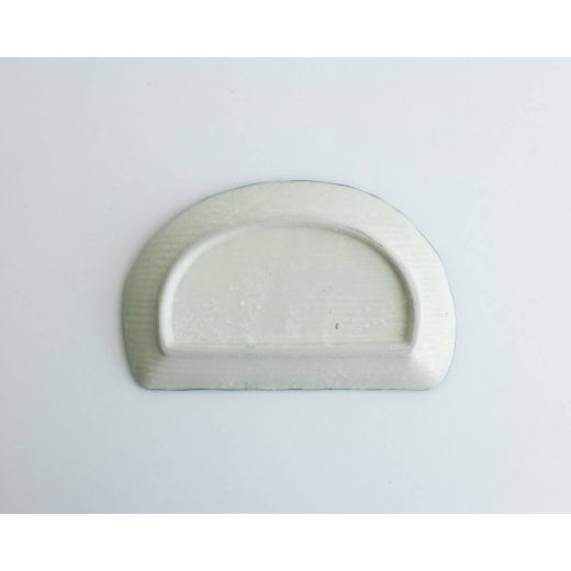 【WEB限定】青海波 半月焼物皿 -器市-