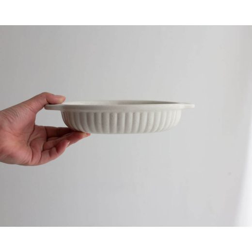 【WEB限定】22cm船形グラタン WH -器市-