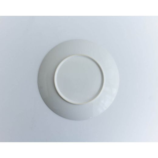 【WEB限定】白マット24.5cmメタ皿 -器市-