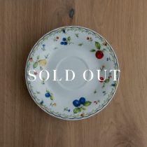 ヴィンテージ食器 フルーツ ソーサー売り切れ