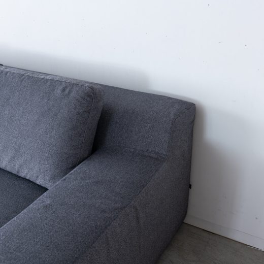 ［現品SALE］GRESソファ 2140 背クッション×2 / F399 （ソファ替えカバー張地E197付属） 生地 F399
